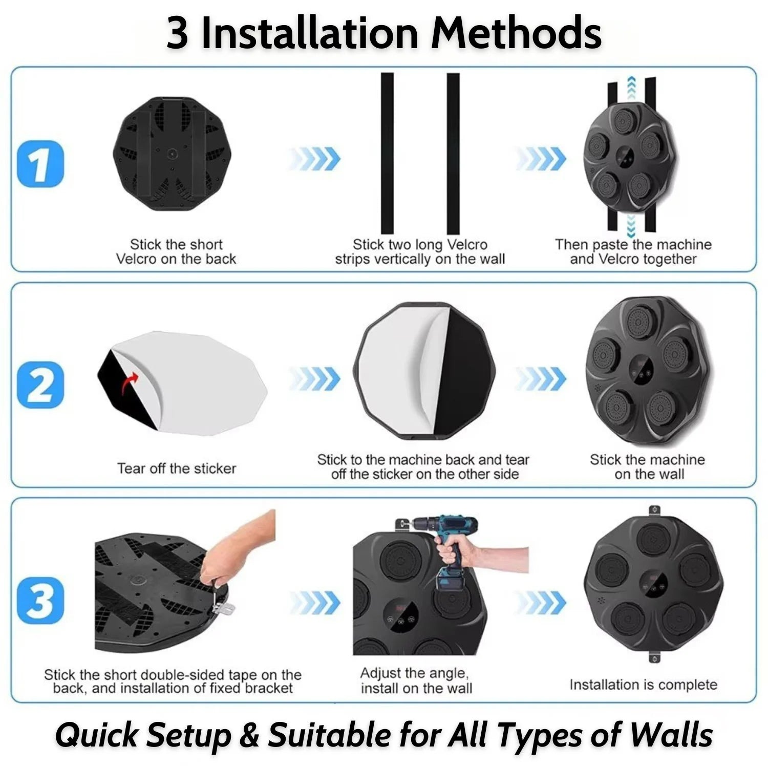 Music Boxing Machine + Free Boxing Gloves