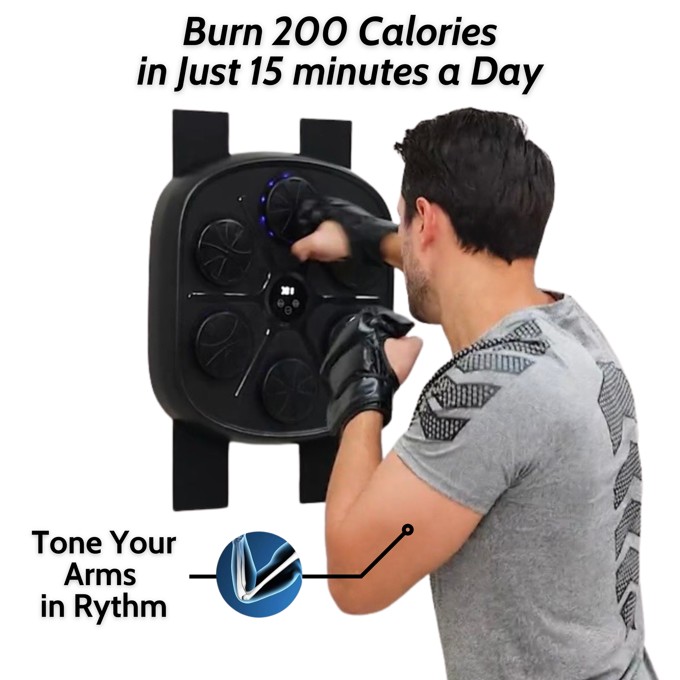 Music Boxing Machine Expert + Free MMA Gloves