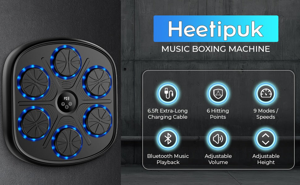 Music Boxing Machine Expert + Free MMA Gloves