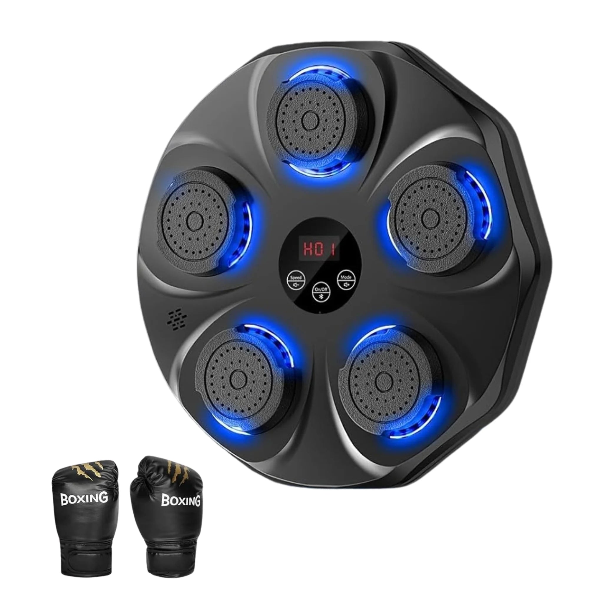 Music Boxing Machine V1 + Free Boxing Gloves