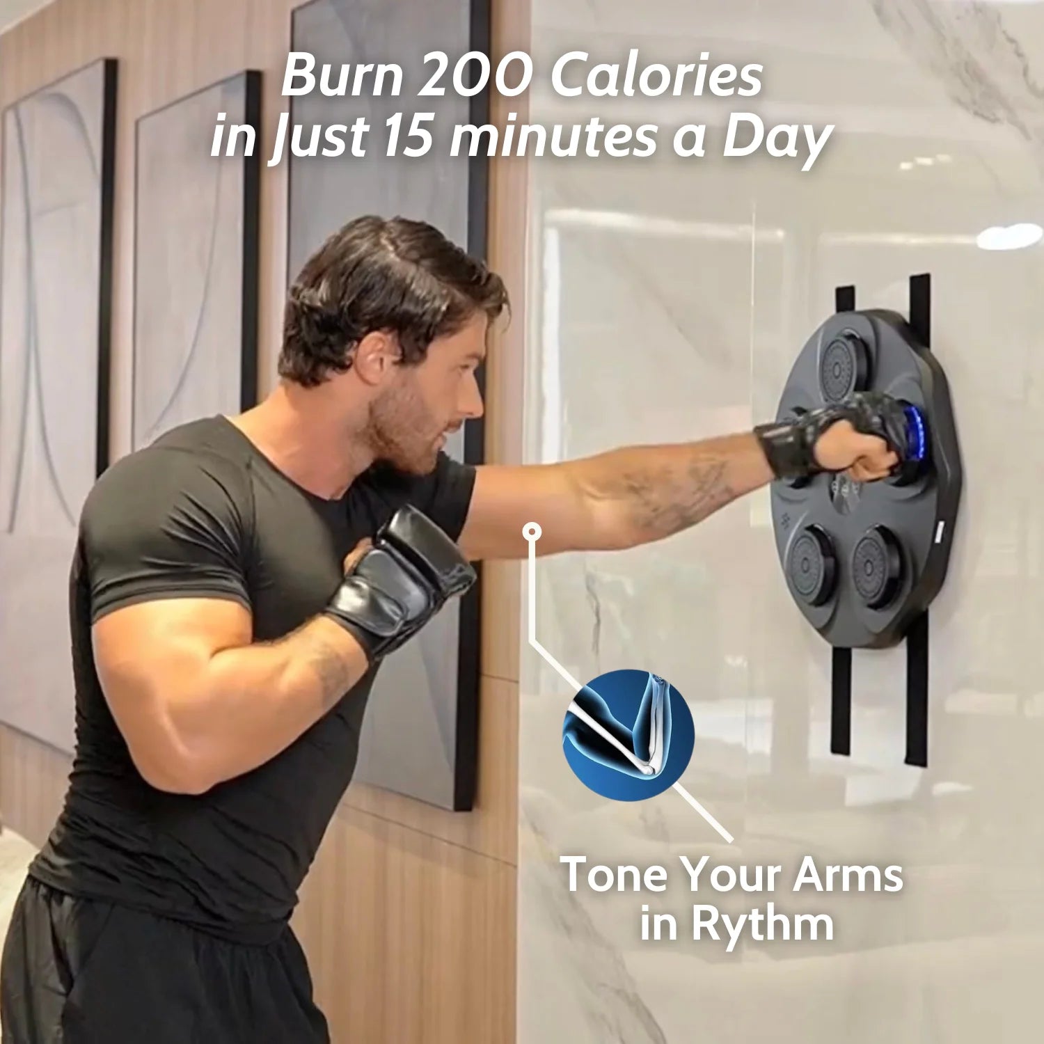 Music Boxing Machine + Free Boxing Gloves