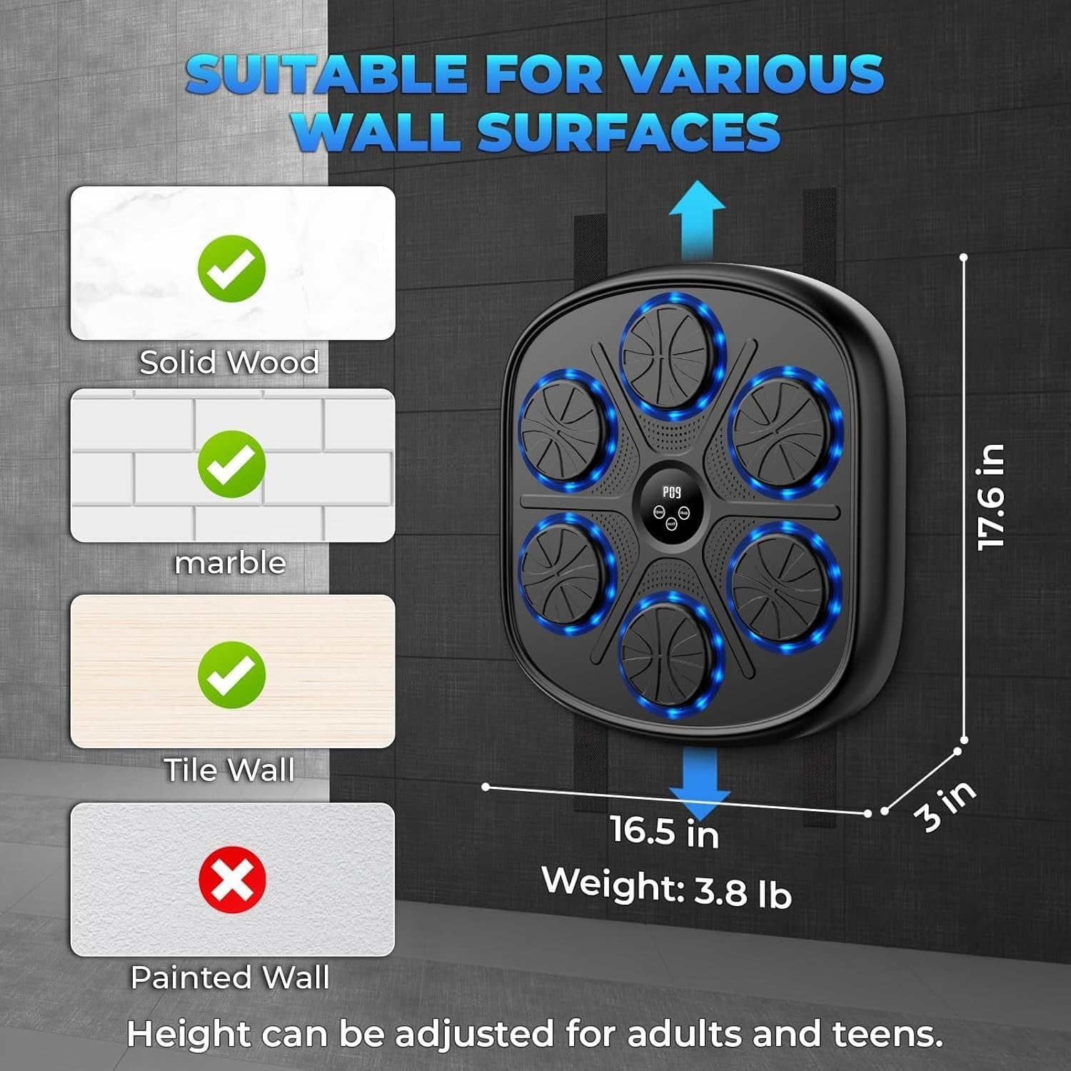 Music Boxing Machine Expert + Free MMA Gloves