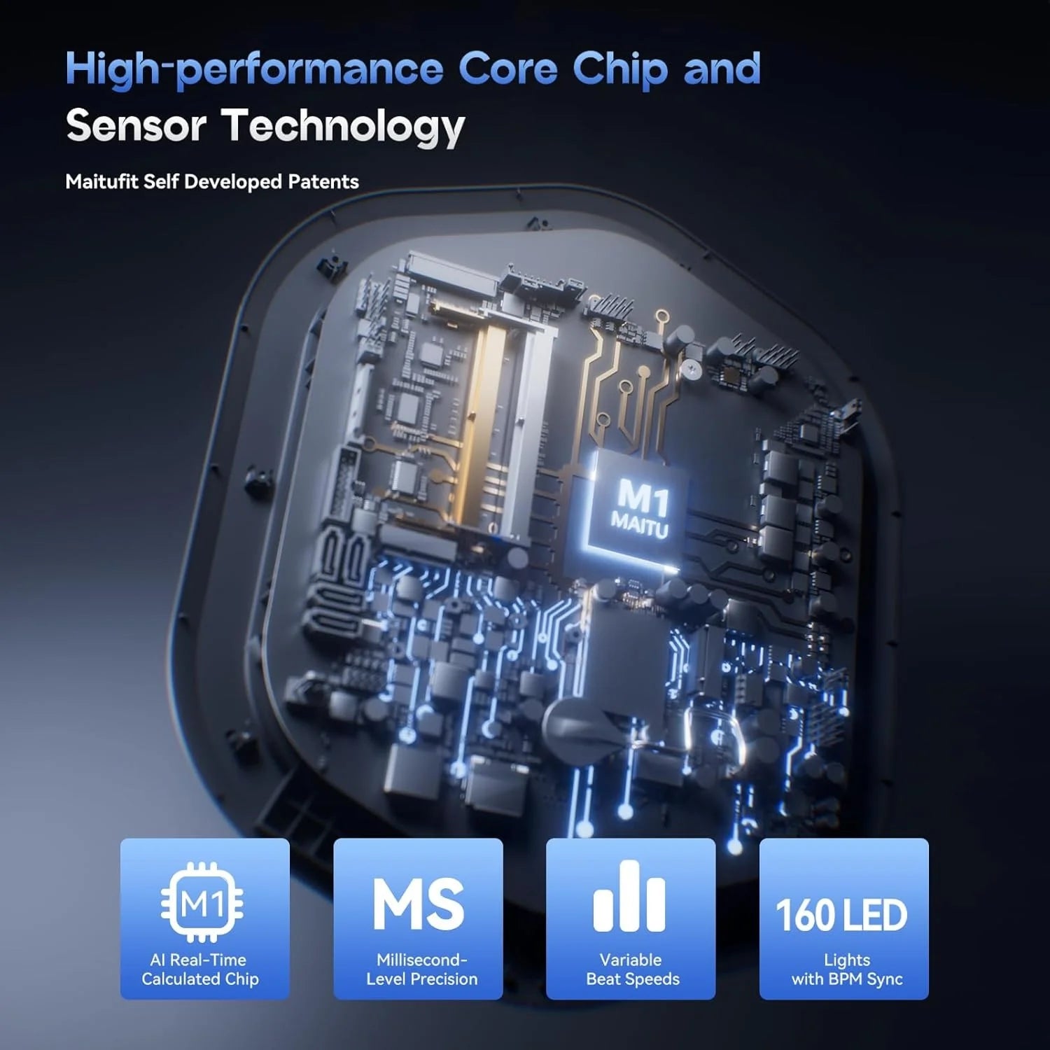 Music Boxing Machine V2 + Free Boxing & MMA Gloves